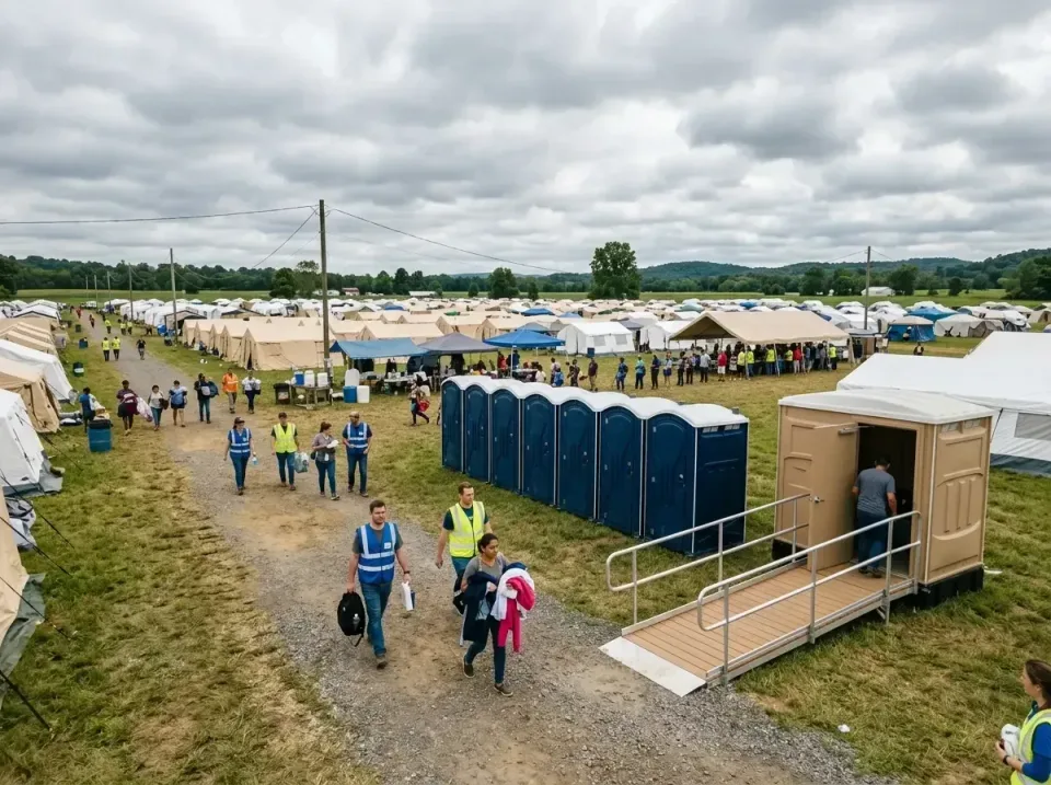 disaster-relief-camp-restrooms-010 — frequently asked questions, Dumpster & Portable Bathrooms Rental in Circleville, OH